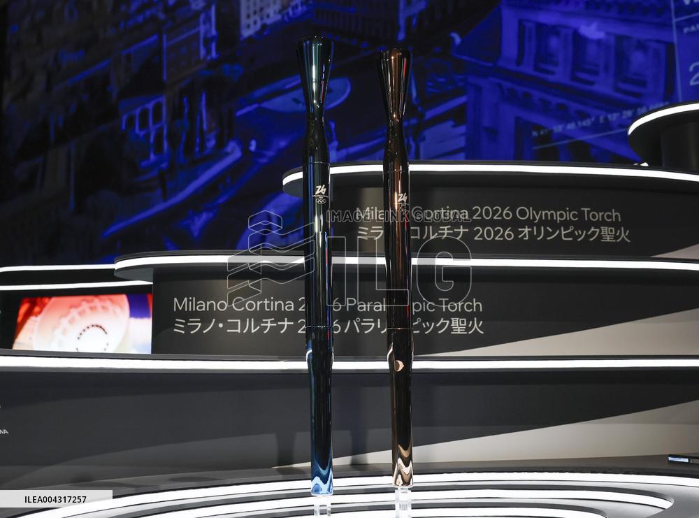 Milan-Cortina Olympic and Paralympic torches
