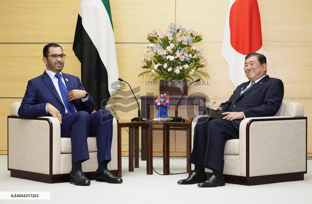 UAE industry minister in Japan
