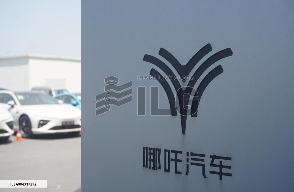 Nezha Automobile Close in Hangzhou