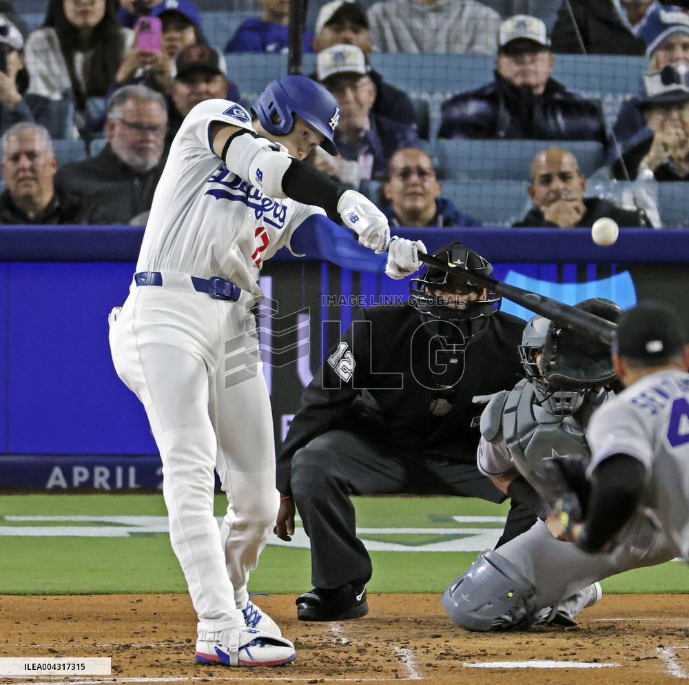 Baseball: Rockies vs. Dodgers