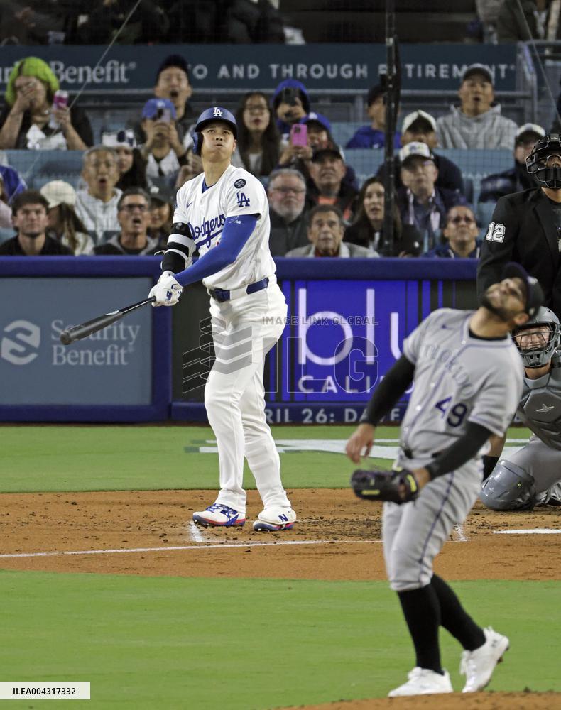 Baseball: Rockies vs. Dodgers