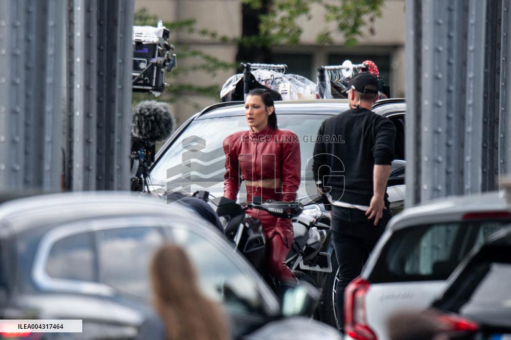 Bella Hadid Completed Her Final Day Of Shooting - Paris