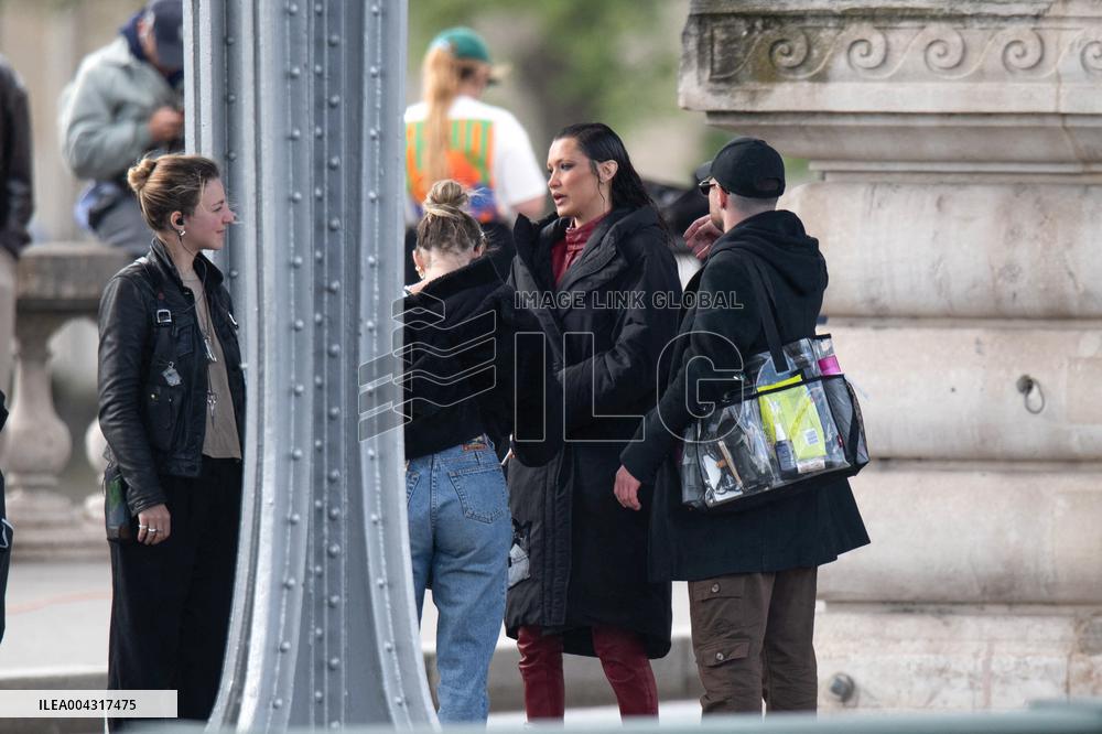 Bella Hadid Completed Her Final Day Of Shooting - Paris