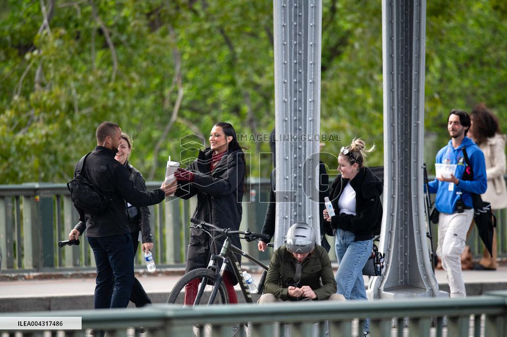 Bella Hadid Completed Her Final Day Of Shooting - Paris