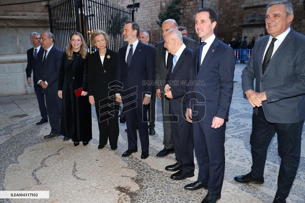 Queen Sofia At Easter Concert For The Benefit Of Projecte Home Balears - Mallorca