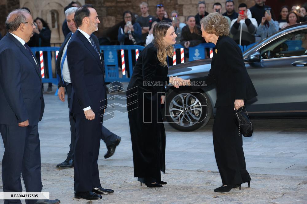 Queen Sofia At Easter Concert For The Benefit Of Projecte Home Balears - Mallorca