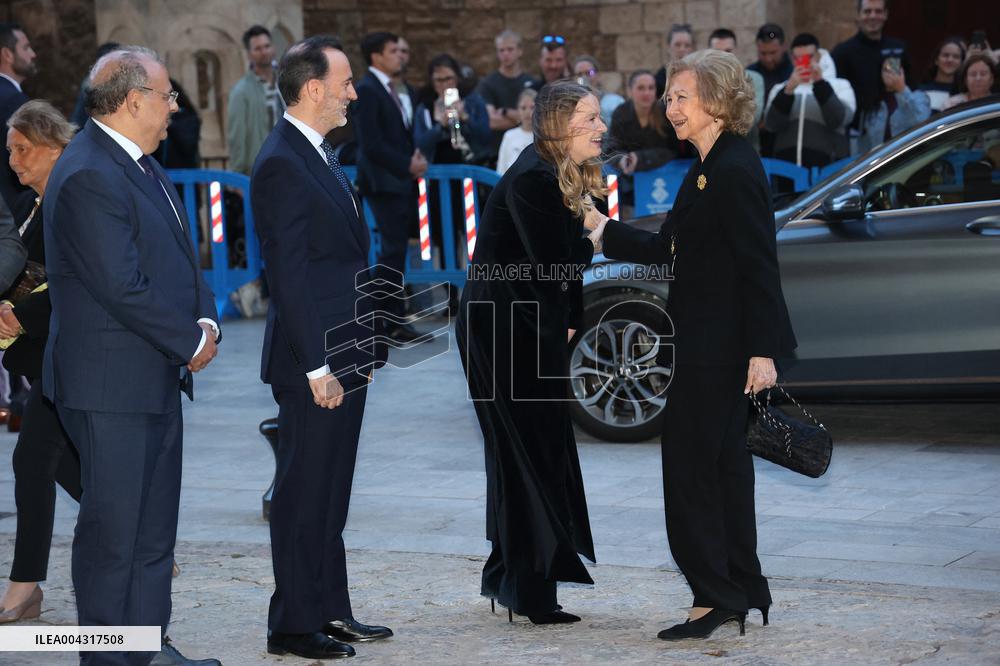 Queen Sofia At Easter Concert For The Benefit Of Projecte Home Balears - Mallorca