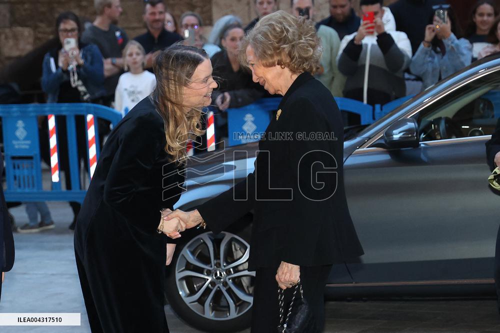 Queen Sofia At Easter Concert For The Benefit Of Projecte Home Balears - Mallorca