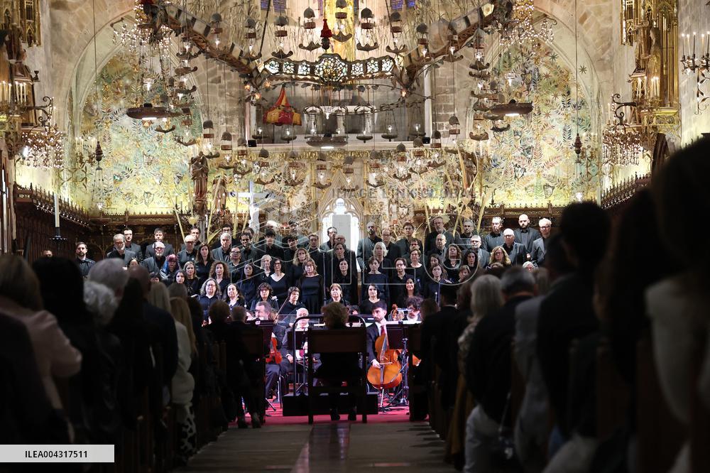 Queen Sofia At Easter Concert For The Benefit Of Projecte Home Balears - Mallorca