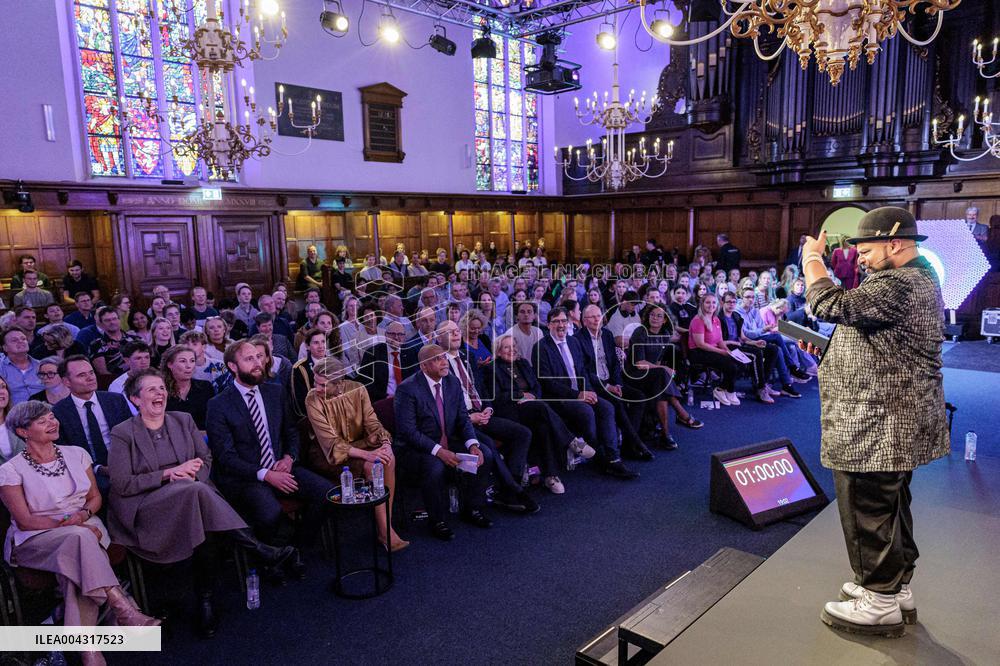 Queen Máxima Visits 'Quantum For Everyone - Enschede