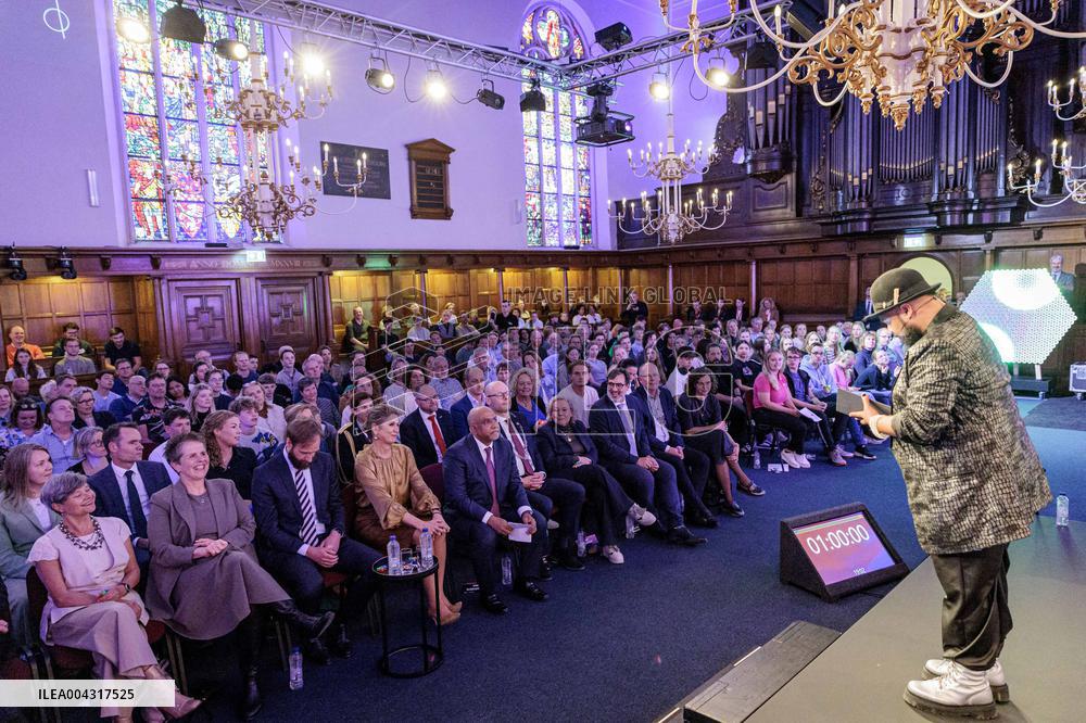 Queen Máxima Visits 'Quantum For Everyone - Enschede