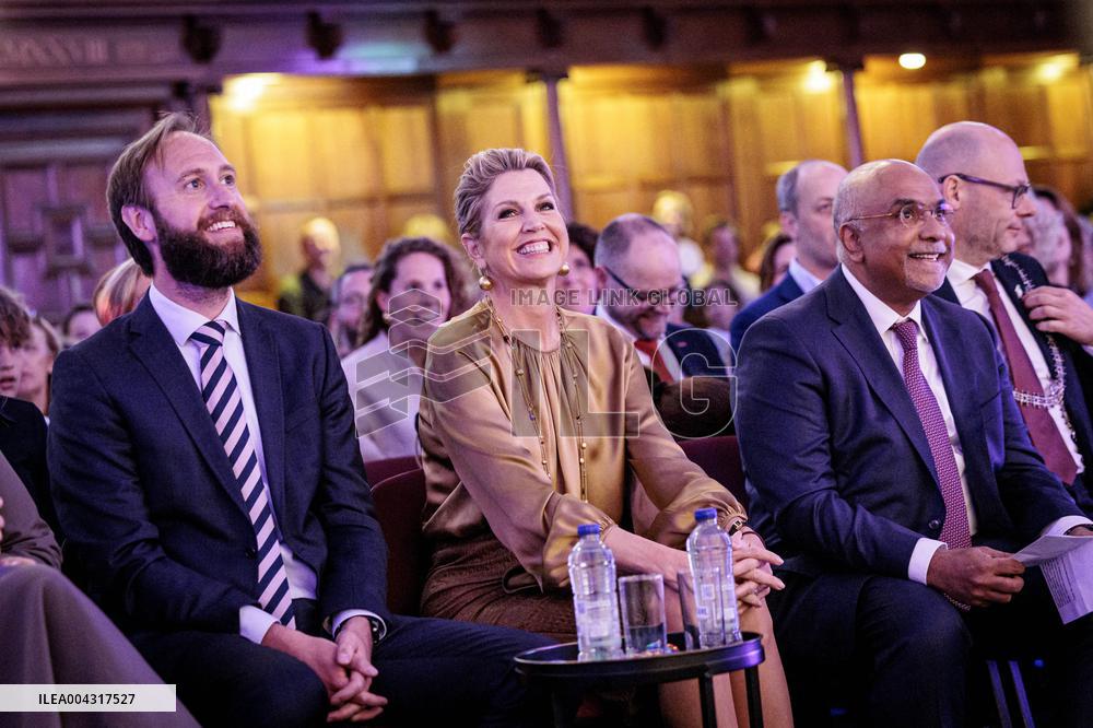 Queen Máxima Visits 'Quantum For Everyone - Enschede