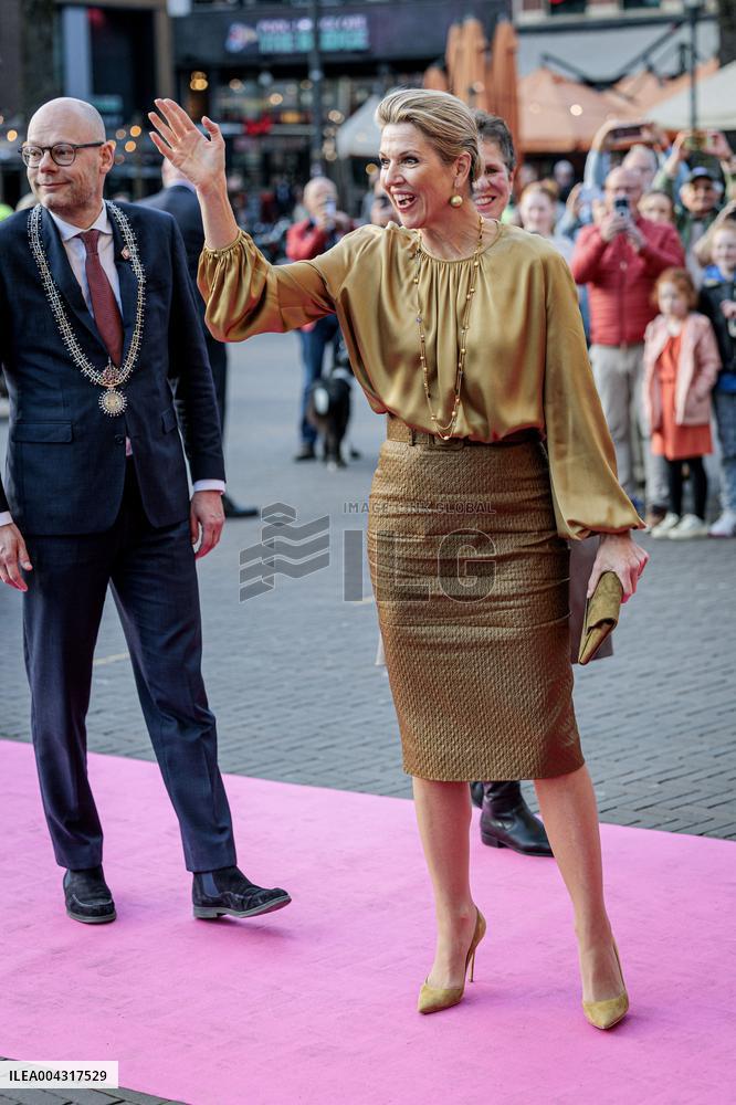 Queen Máxima Visits 'Quantum For Everyone - Enschede