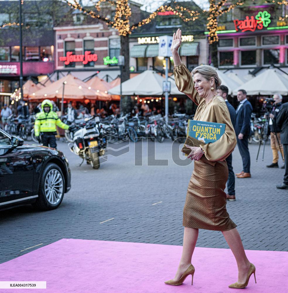 Queen Máxima Visits 'Quantum For Everyone - Enschede