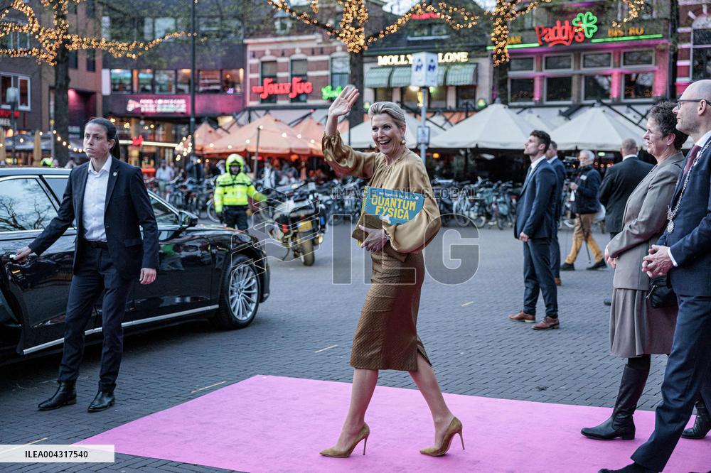 Queen Máxima Visits 'Quantum For Everyone - Enschede
