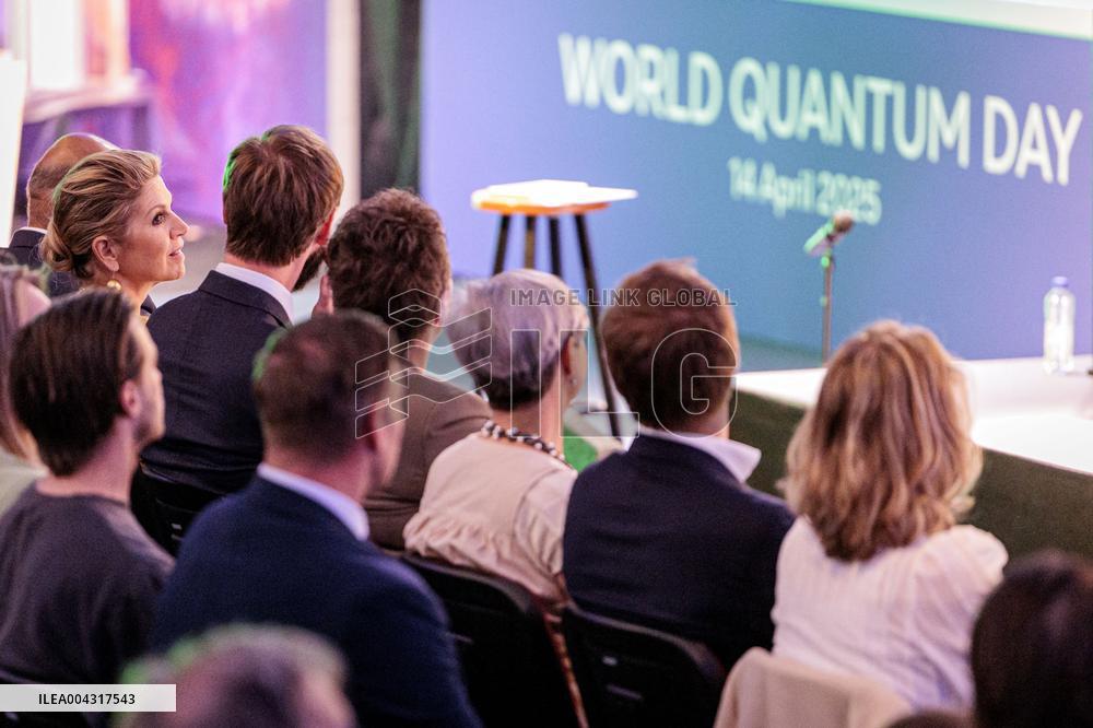 Queen Máxima Visits 'Quantum For Everyone - Enschede