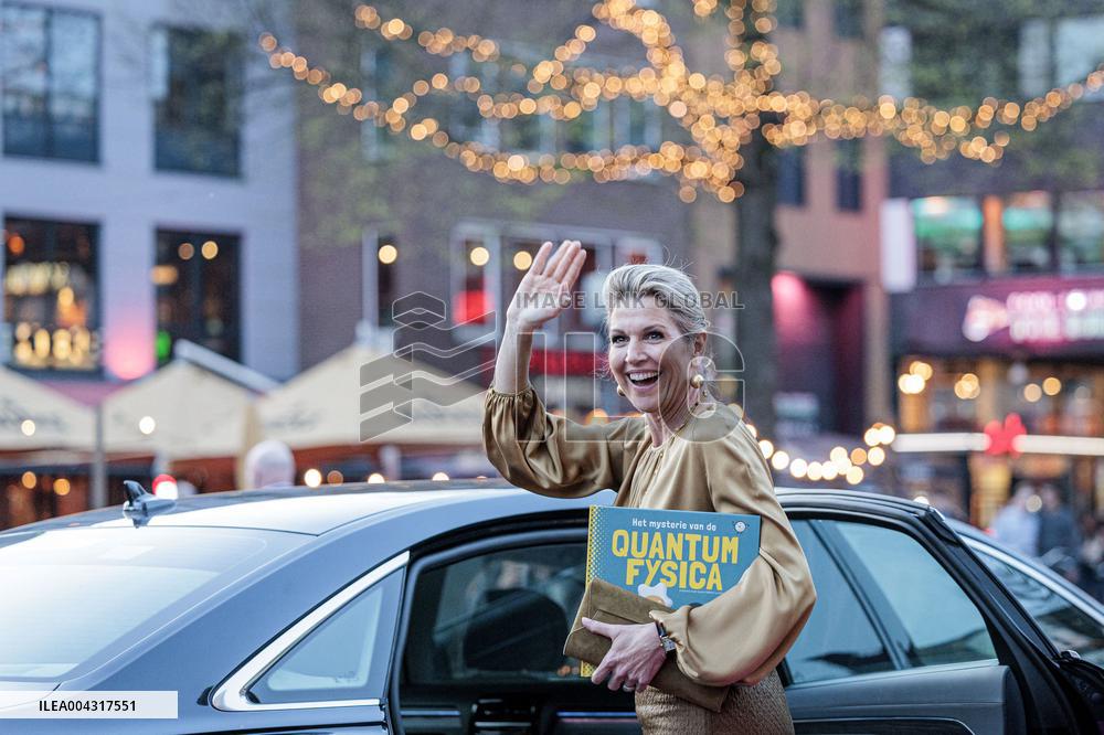 Queen Máxima Visits 'Quantum For Everyone - Enschede