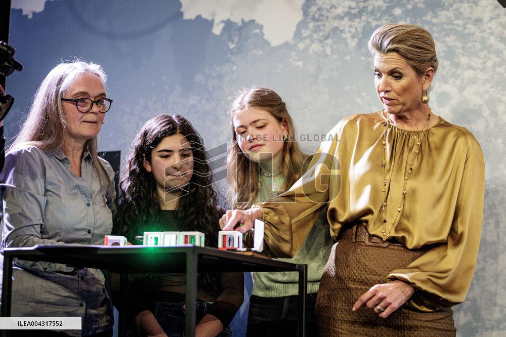 Queen Máxima Visits 'Quantum For Everyone - Enschede