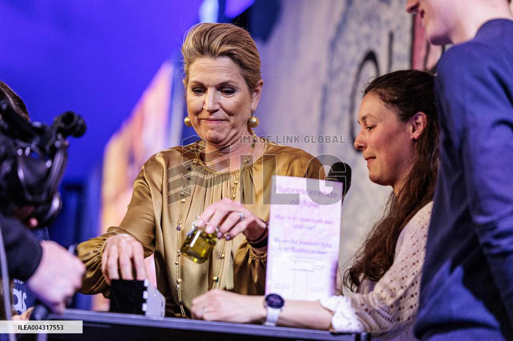 Queen Máxima Visits 'Quantum For Everyone - Enschede