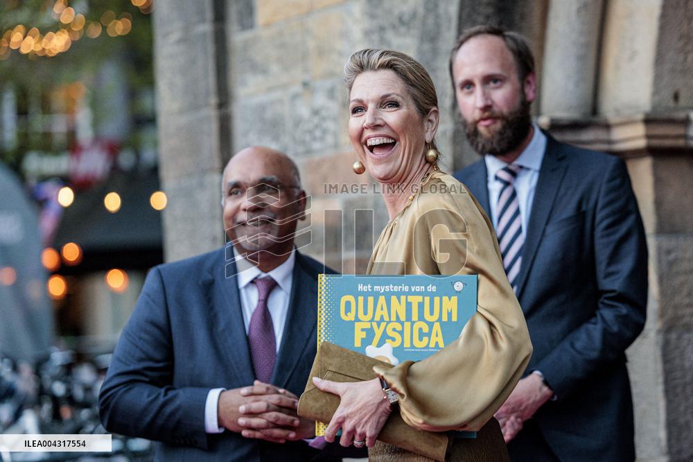 Queen Máxima Visits 'Quantum For Everyone - Enschede