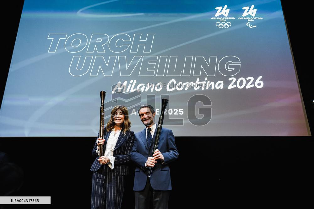 Milan Cortina 2026 Torch Presentation Press Conference