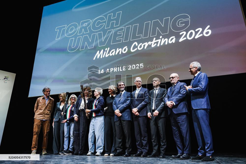 Milan Cortina 2026 Torch Presentation Press Conference