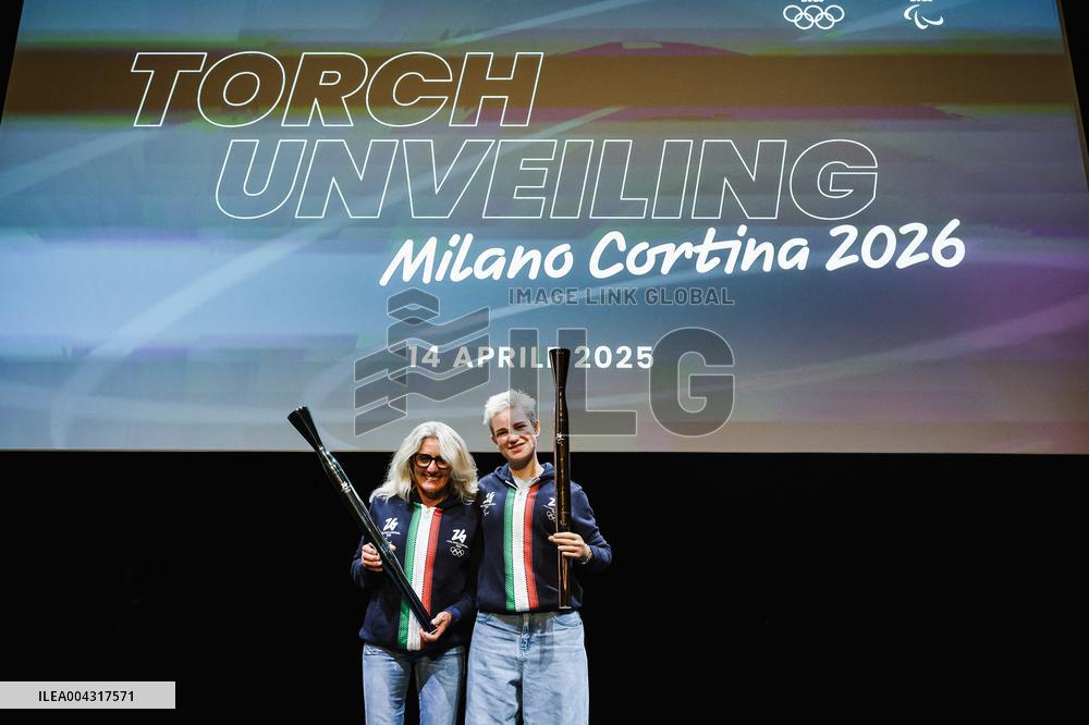 Milan Cortina 2026 Torch Presentation Press Conference