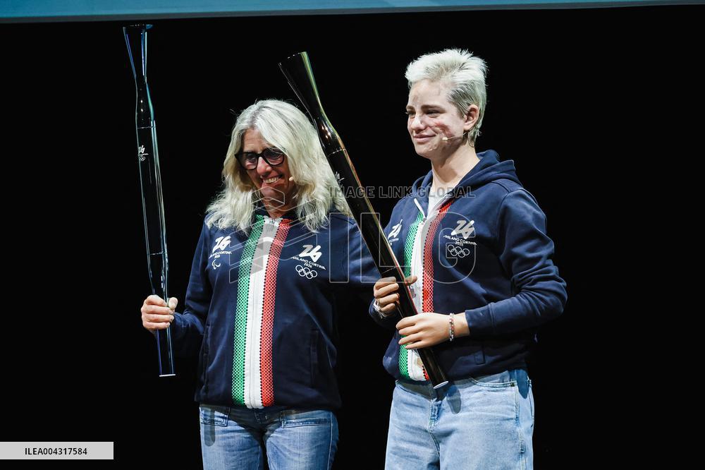 Milan Cortina 2026 Torch Presentation Press Conference