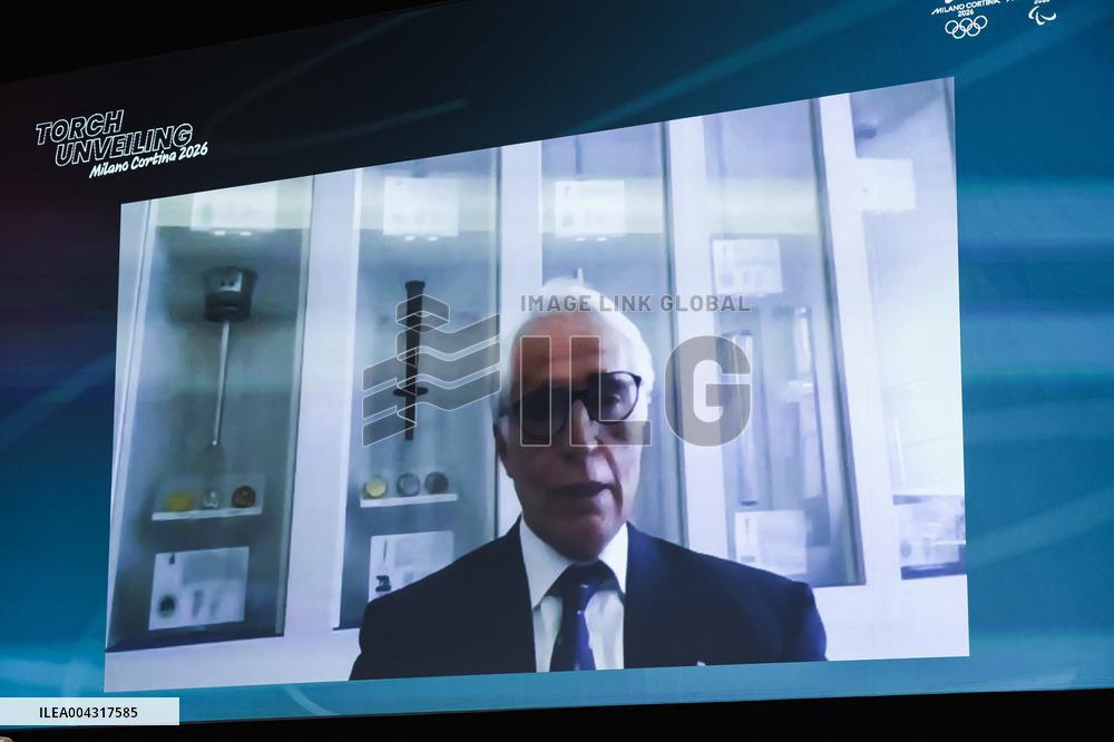 Milan Cortina 2026 Torch Presentation Press Conference