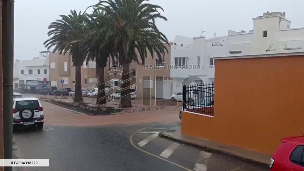 Spain: Flooding Hits Lanzarote Island After Heavy Rainfall 2
