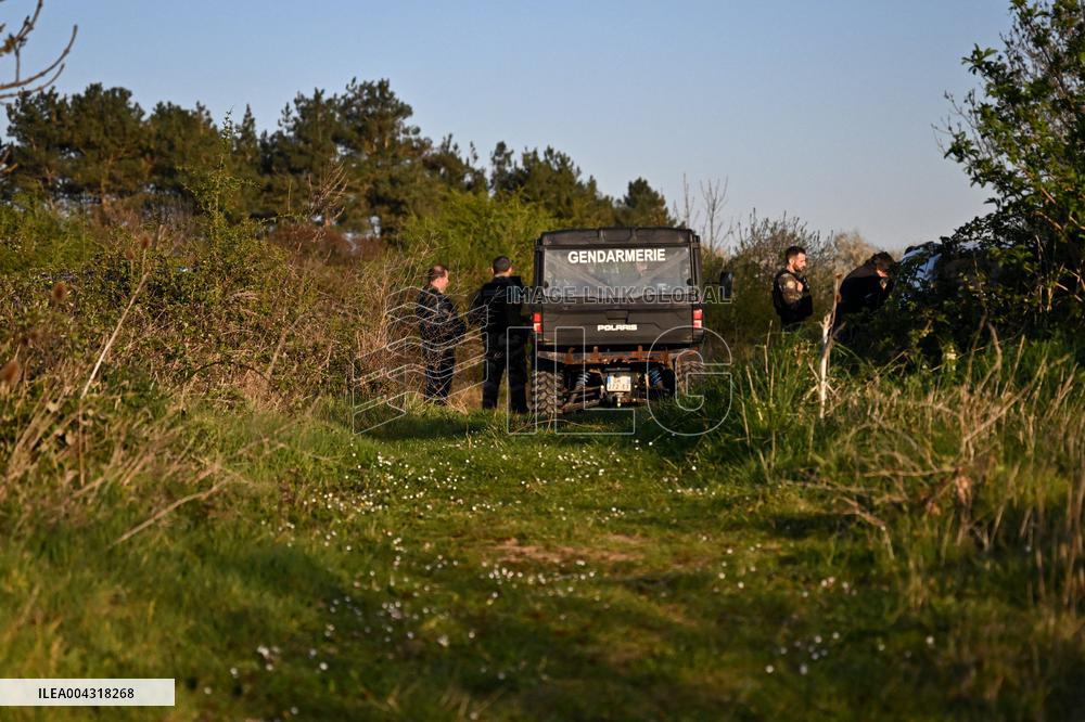 Gendarmes On Mission To Secure The Calais Coastline