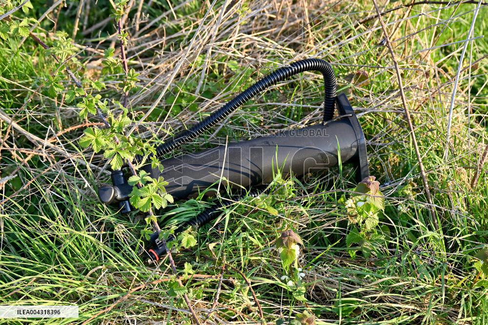 Gendarmes On Mission To Secure The Calais Coastline