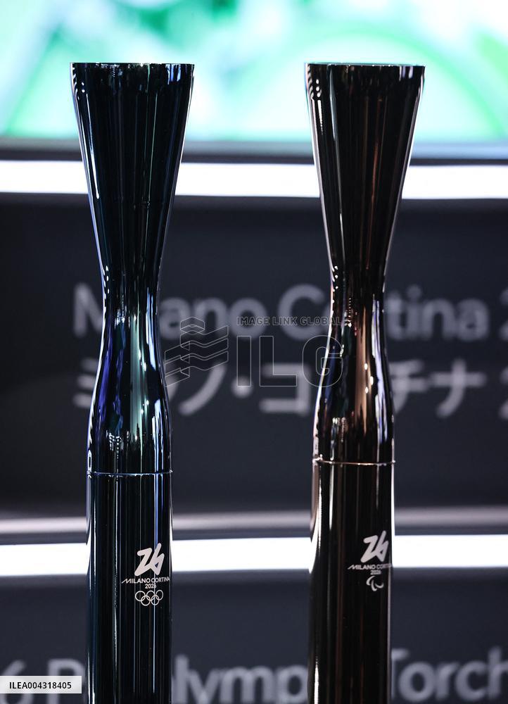 Milan Cortina 2026 Torch Presentation - Osaka