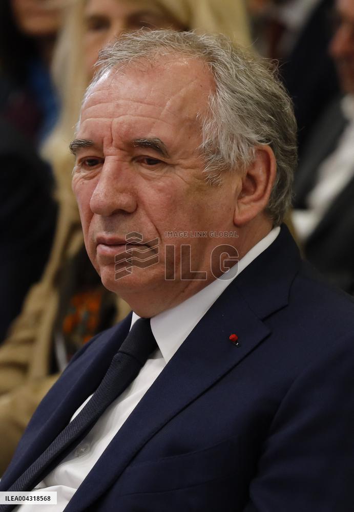 Meanding on territorial insurability at the Ministry of Territories - Paris
