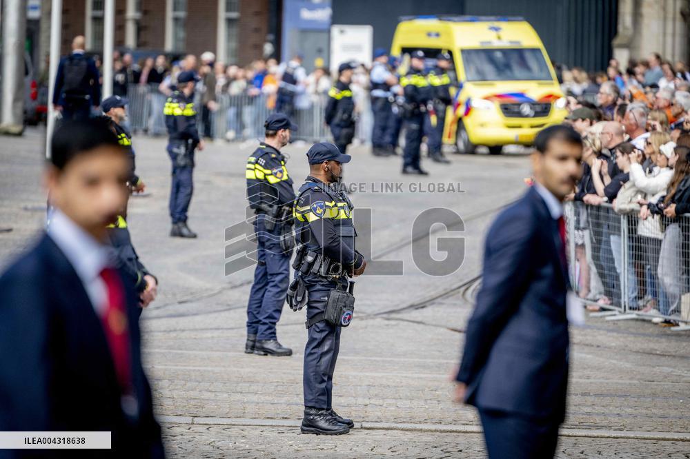 Oman State Visit - Welcome Ceremony in Amsterdam