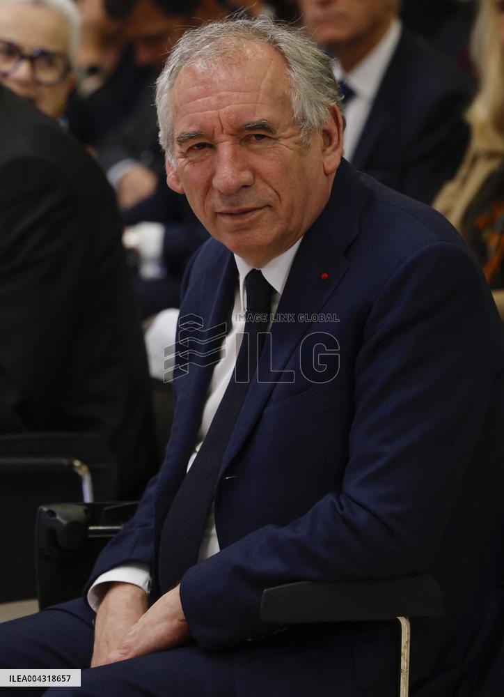 Meanding on territorial insurability at the Ministry of Territories - Paris