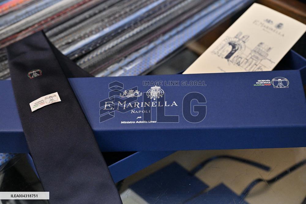 Marinella Tie for Made in Italy Day - Naples