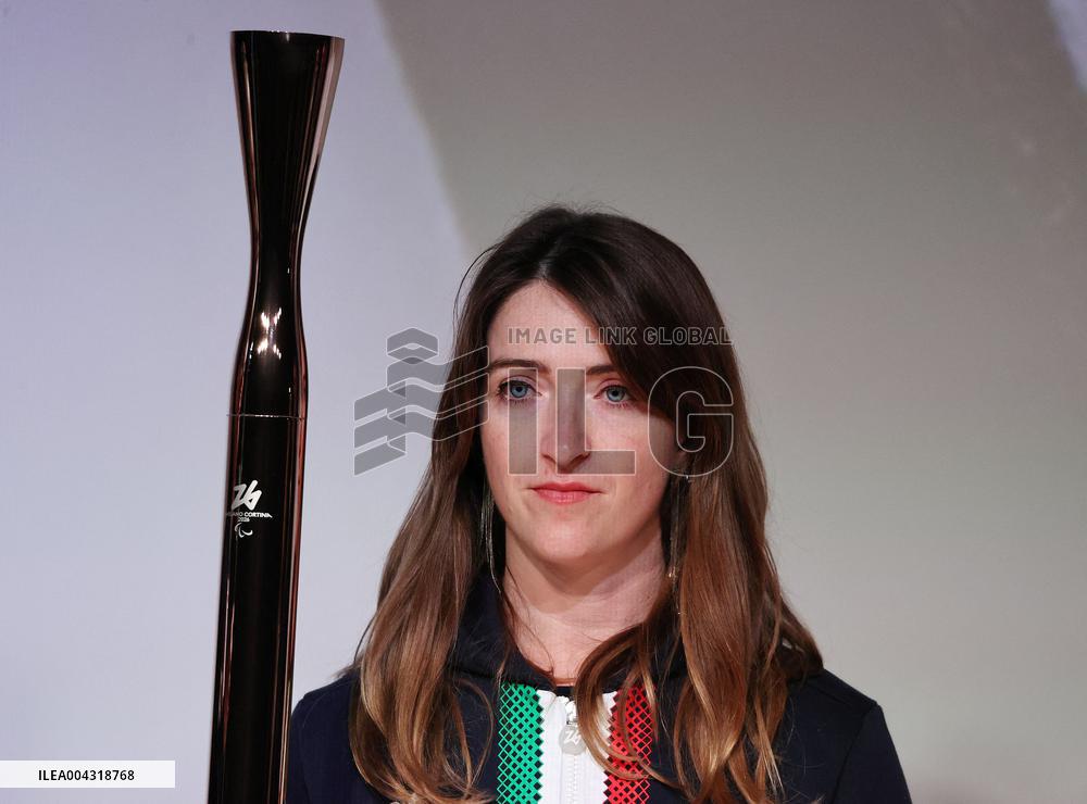 Milan Cortina 2026 Torch Presentation - Osaka