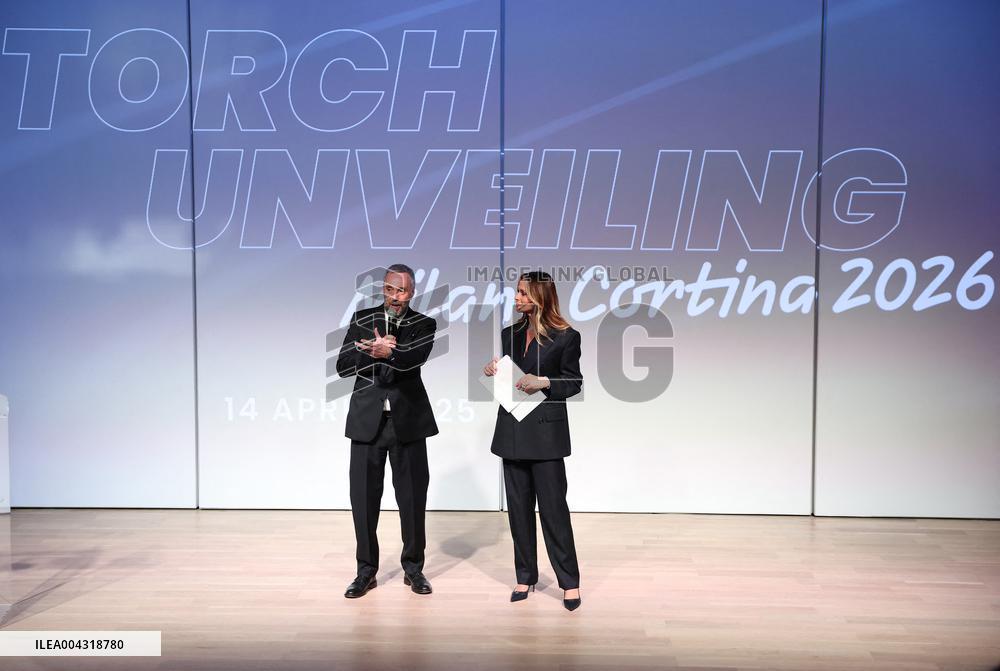 Milan Cortina 2026 Torch Presentation - Osaka