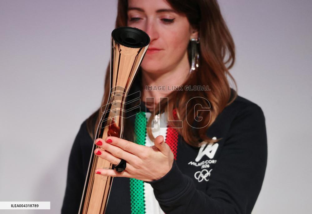 Milan Cortina 2026 Torch Presentation - Osaka