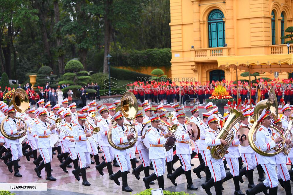 President Xi Jinping Arrives In Hanoi