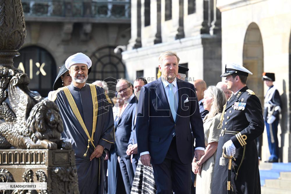 Oman State Visit - Welcome Ceremony in Amsterdam