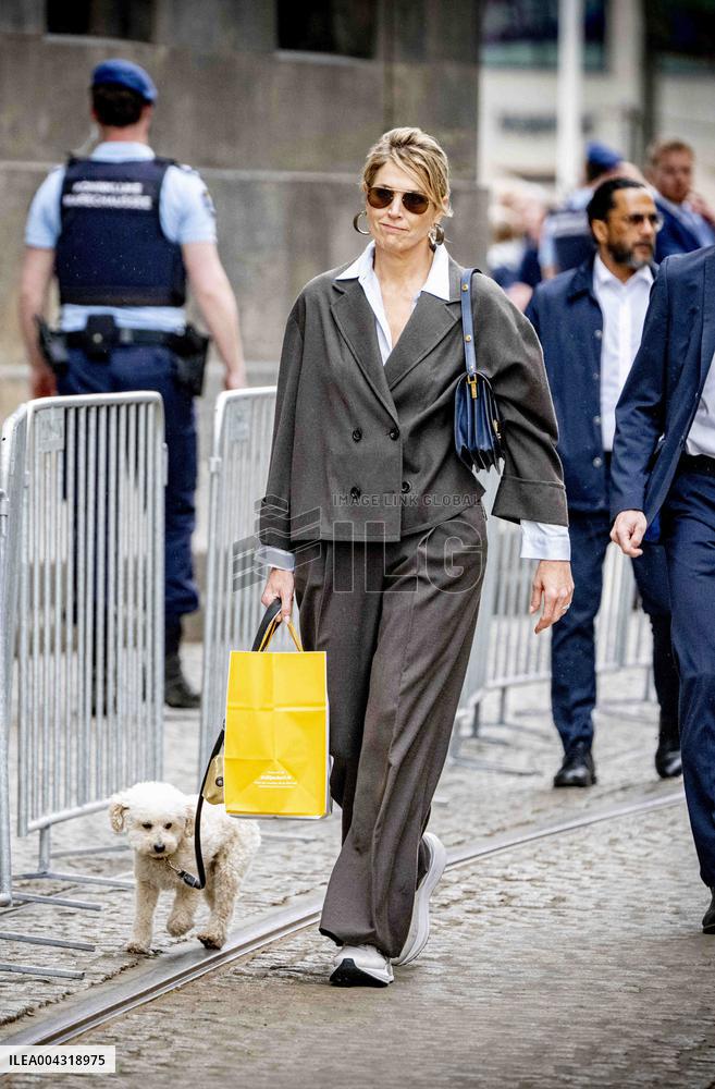 Queen Maxima Arrives For The State Banquet - Amsterdam
