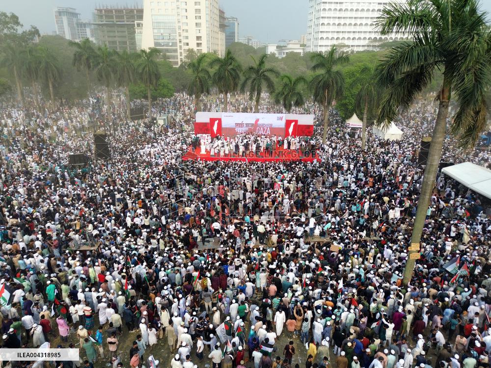March for Gaza Rally in Dhaka - Bangladesh