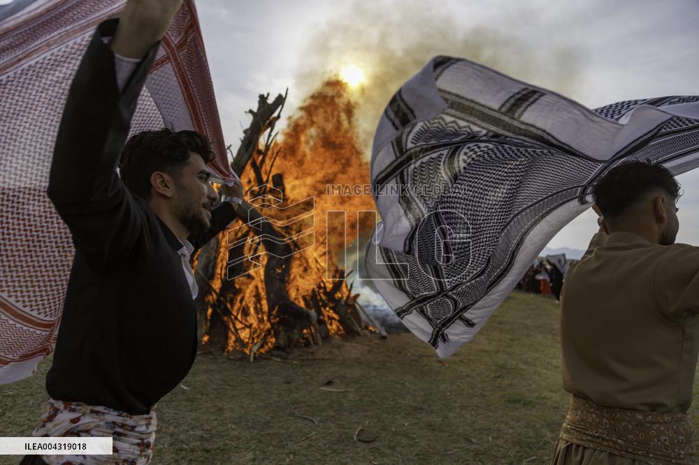 Kurds in Iran celebrate Nowruz