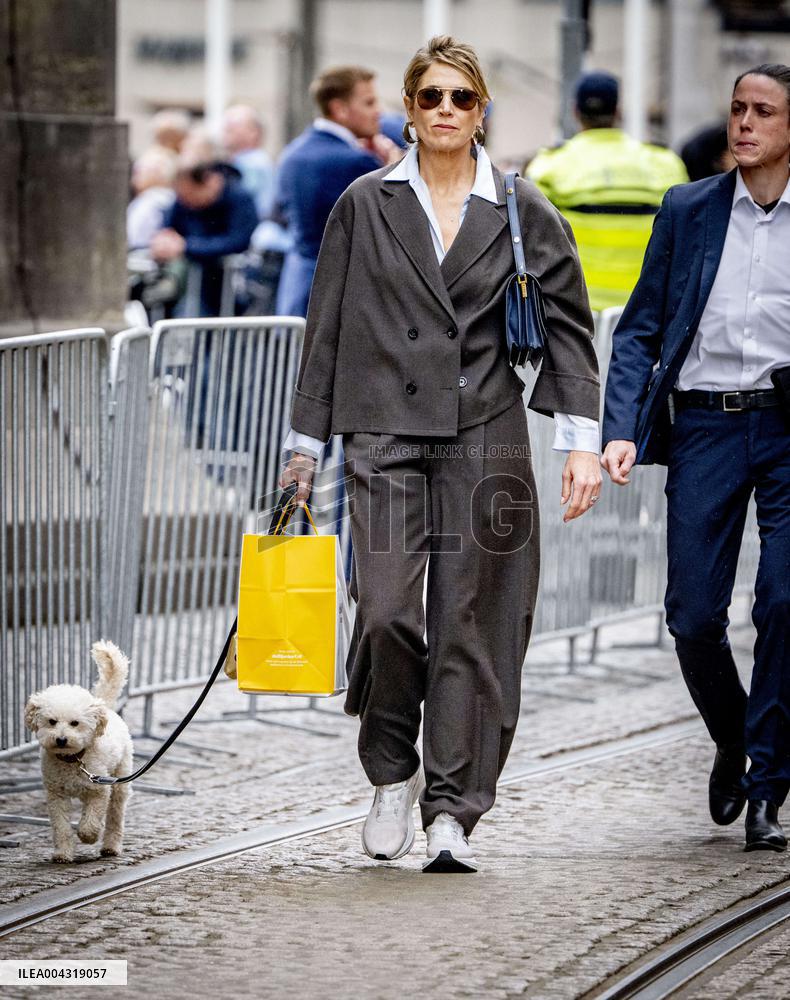 Queen Maxima Arrives For The State Banquet - Amsterdam
