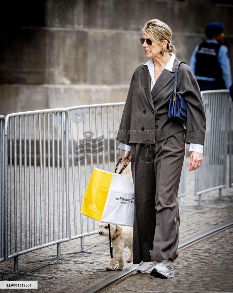 Queen Maxima Arrives For The State Banquet - Amsterdam
