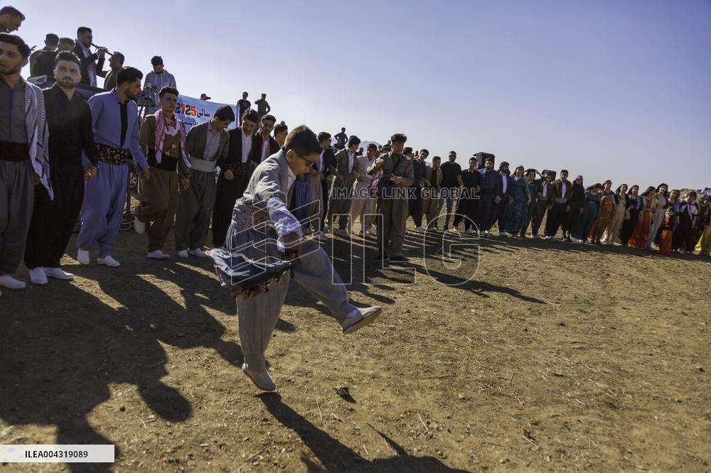 Kurds in Iran celebrate Nowruz