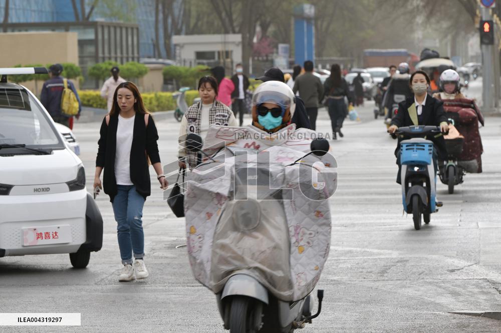 Dust Weather Hit Yinchuan