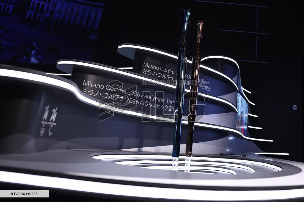 Milan Cortina 2026 Torch Presentation - Osaka